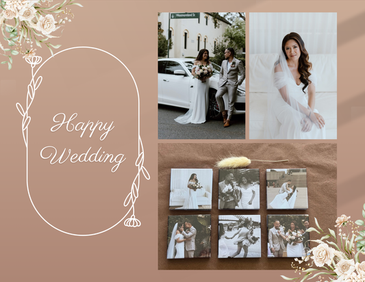 Wedding Photo Magnets