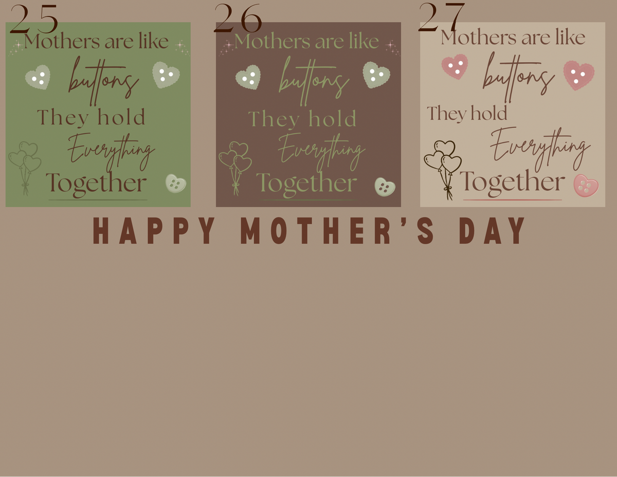 Mother's Day Magnets - Ready-Made Designs